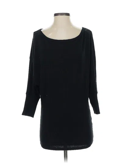 Pre-owned Michael Stars Pullover Sweater In Black