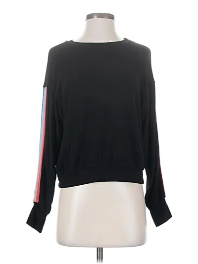 Pre-owned Michael Stars Pullover Sweater In Black