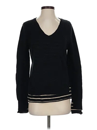 Pre-owned Michael Stars Pullover Sweater In Black
