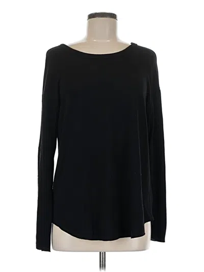 Pre-owned Michael Stars Pullover Sweater In Black