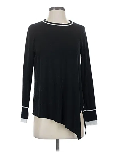 Pre-owned Michael Stars Pullover Sweater In Black