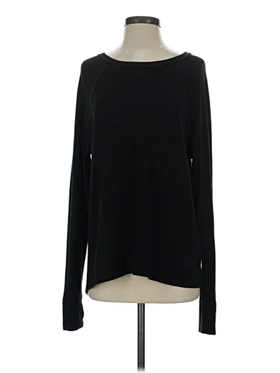 Pre-owned Michael Stars Pullover Sweater In Black