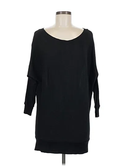 Pre-owned Michael Stars Pullover Sweater In Black