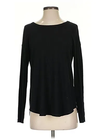 Pre-owned Michael Stars Pullover Sweater In Black