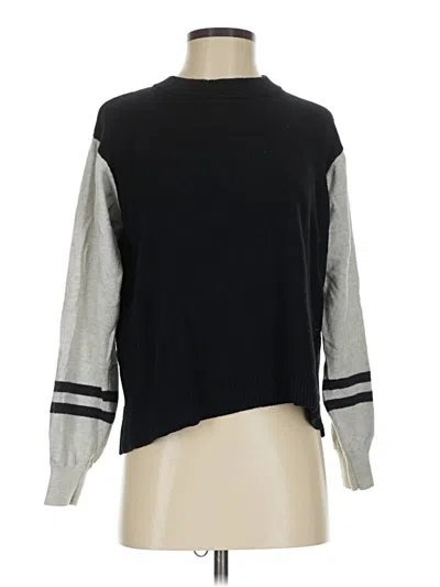 Pre-owned Michael Stars Pullover Sweater In Black