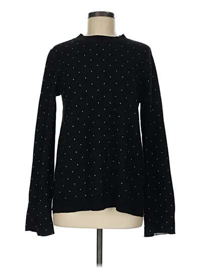 Pre-owned Michael Stars Pullover Sweater In Black