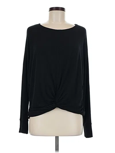 Pre-owned Michael Stars Pullover Sweater In Black