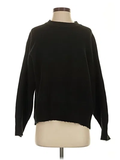 Pre-owned Michael Stars Pullover Sweater In Black