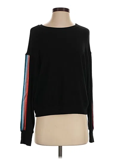 Pre-owned Michael Stars Pullover Sweater In Black