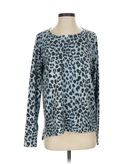 Pre-owned Michael Stars Pullover Sweater In Blue