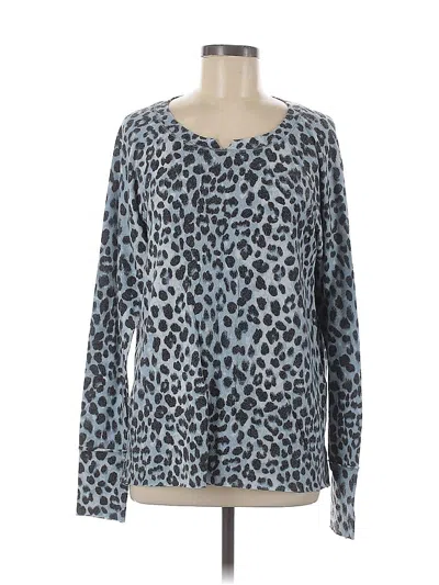 Pre-owned Michael Stars Pullover Sweater In Blue