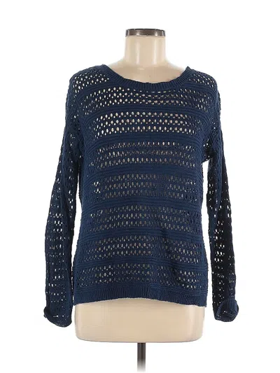 Pre-owned Michael Stars Pullover Sweater In Blue