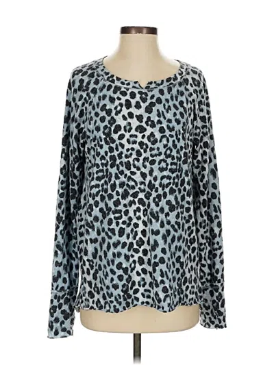 Pre-owned Michael Stars Pullover Sweater In Blue