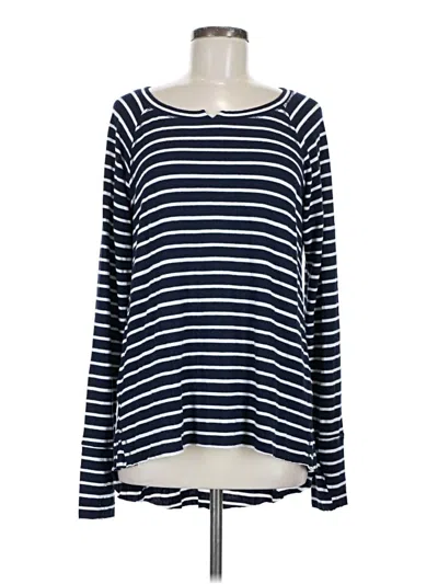 Pre-owned Michael Stars Pullover Sweater In Blue