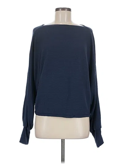 Pre-owned Michael Stars Pullover Sweater In Blue