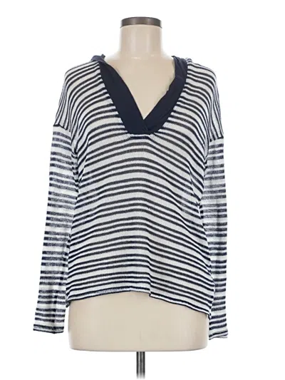 Pre-owned Michael Stars Pullover Sweater In Blue