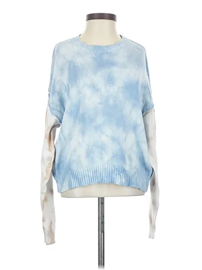 Pre-owned Michael Stars Pullover Sweater In Blue