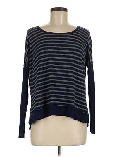 Pre-owned Michael Stars Pullover Sweater In Blue