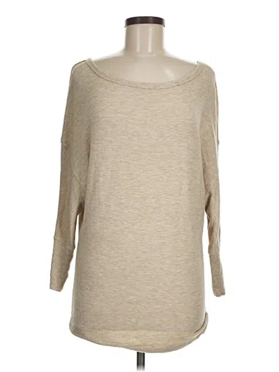 Pre-owned Michael Stars Pullover Sweater In Brown