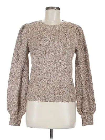 Pre-owned Michael Stars Pullover Sweater In Brown