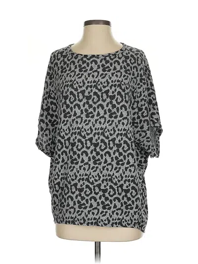 Pre-owned Michael Stars Pullover Sweater In Gray