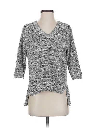 Pre-owned Michael Stars Pullover Sweater In Gray