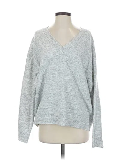 Pre-owned Michael Stars Pullover Sweater In Gray