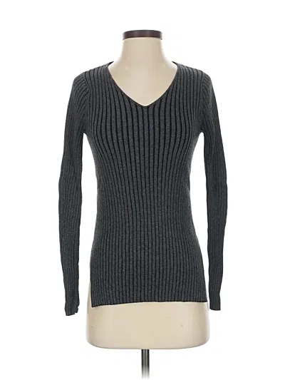 Pre-owned Michael Stars Pullover Sweater In Gray