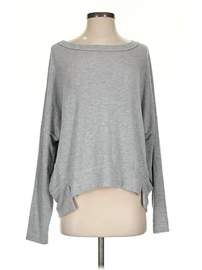 Pre-owned Michael Stars Pullover Sweater In Gray
