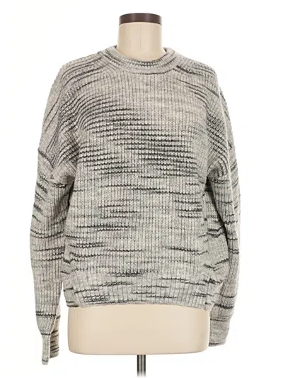 Pre-owned Michael Stars Pullover Sweater In Gray