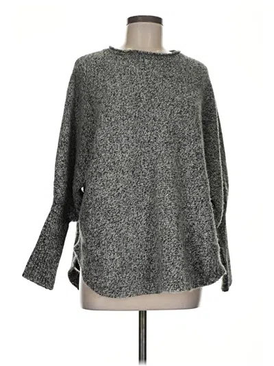 Pre-owned Michael Stars Pullover Sweater In Gray