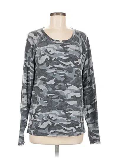 Pre-owned Michael Stars Pullover Sweater In Gray