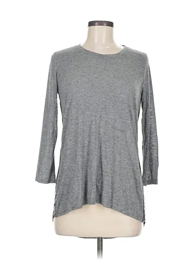 Pre-owned Michael Stars Pullover Sweater In Gray