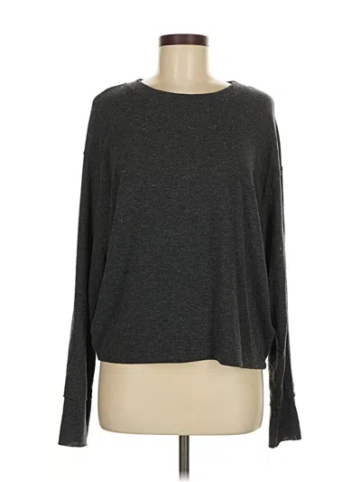 Pre-owned Michael Stars Pullover Sweater In Gray