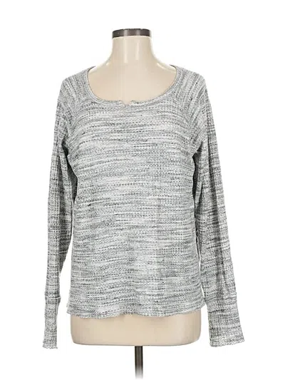 Pre-owned Michael Stars Pullover Sweater In Gray