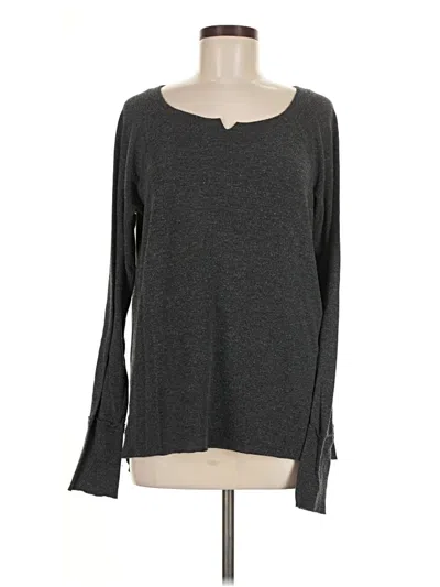 Pre-owned Michael Stars Pullover Sweater In Gray