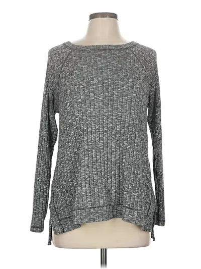 Pre-owned Michael Stars Pullover Sweater In Gray