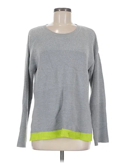 Pre-owned Michael Stars Pullover Sweater In Gray