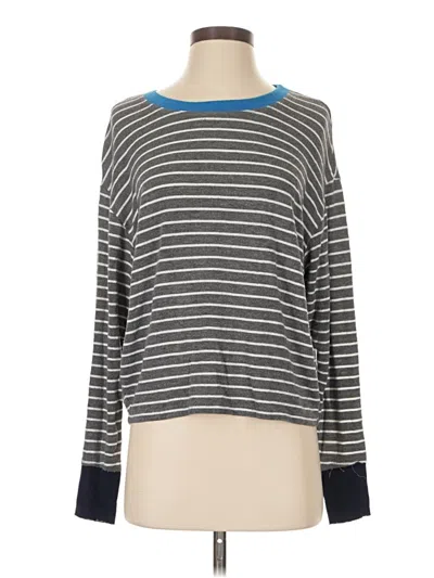 Pre-owned Michael Stars Pullover Sweater In Gray