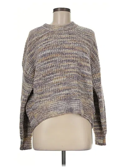 Pre-owned Michael Stars Pullover Sweater In Gray