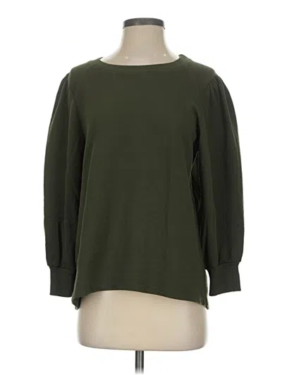 Pre-owned Michael Stars Pullover Sweater In Green