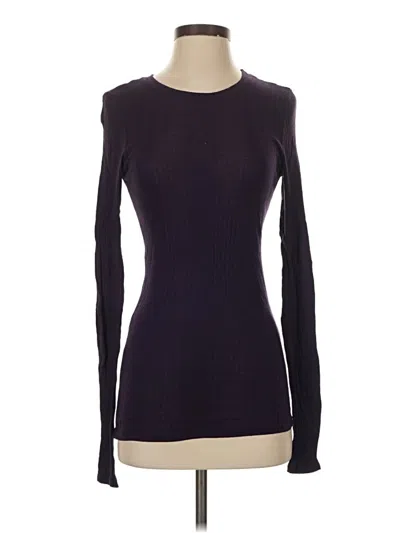 Pre-owned Michael Stars Pullover Sweater In Purple