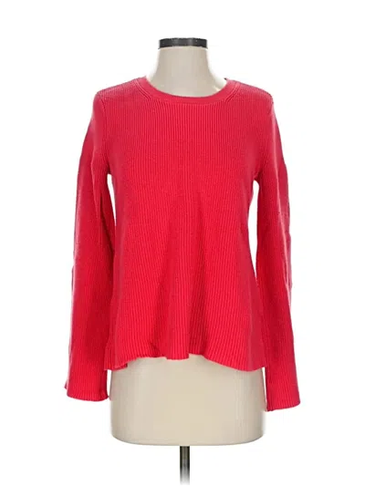 Pre-owned Michael Stars Pullover Sweater In Red