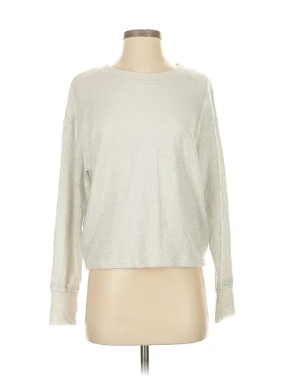 Pre-owned Michael Stars Pullover Sweater In Silver