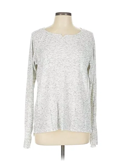 Pre-owned Michael Stars Pullover Sweater In Silver