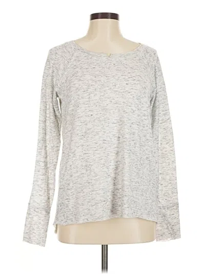 Pre-owned Michael Stars Pullover Sweater In Silver