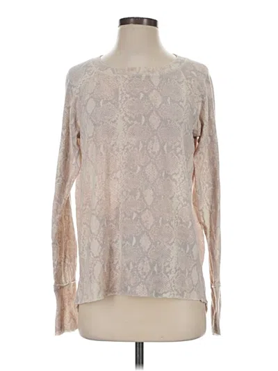 Pre-owned Michael Stars Pullover Sweater In Tan