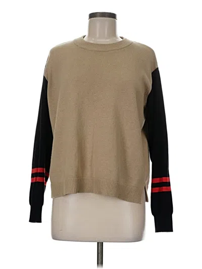 Pre-owned Michael Stars Pullover Sweater In Tan