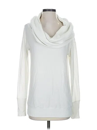 Pre-owned Michael Stars Pullover Sweater In White