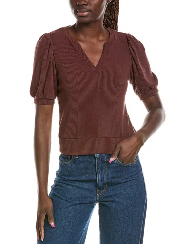 Michael Stars Quinn Top In Brown